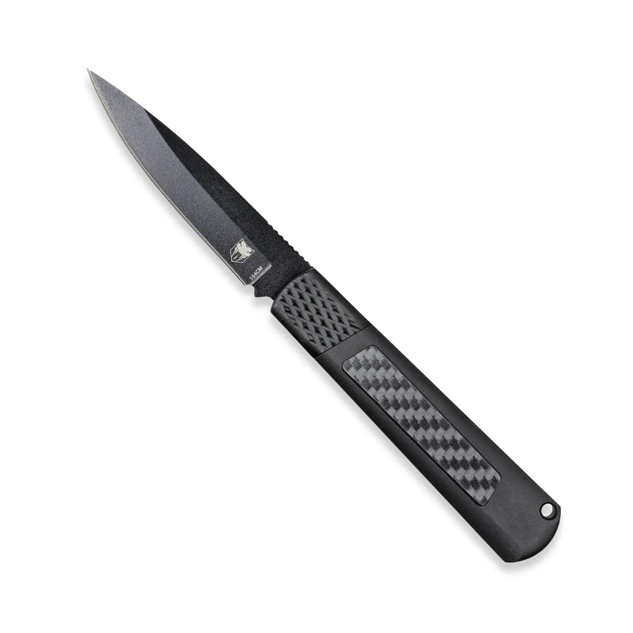 Gideon Hidden Release Black and Carbon Fiber with 154CM