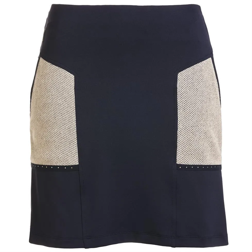 Golfino Dry Comfort Ladies Golf Skort Navy