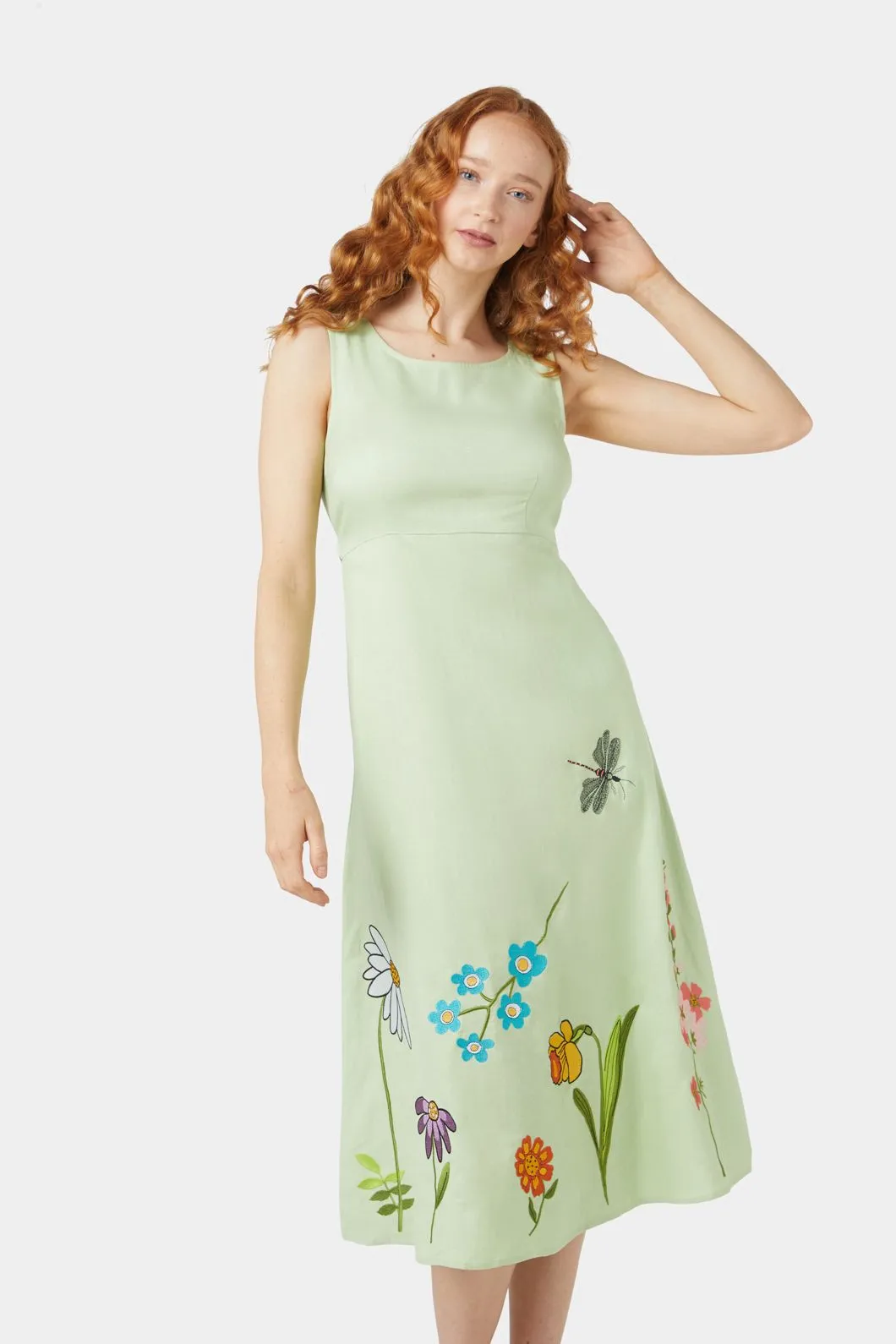 Green Garden Dress