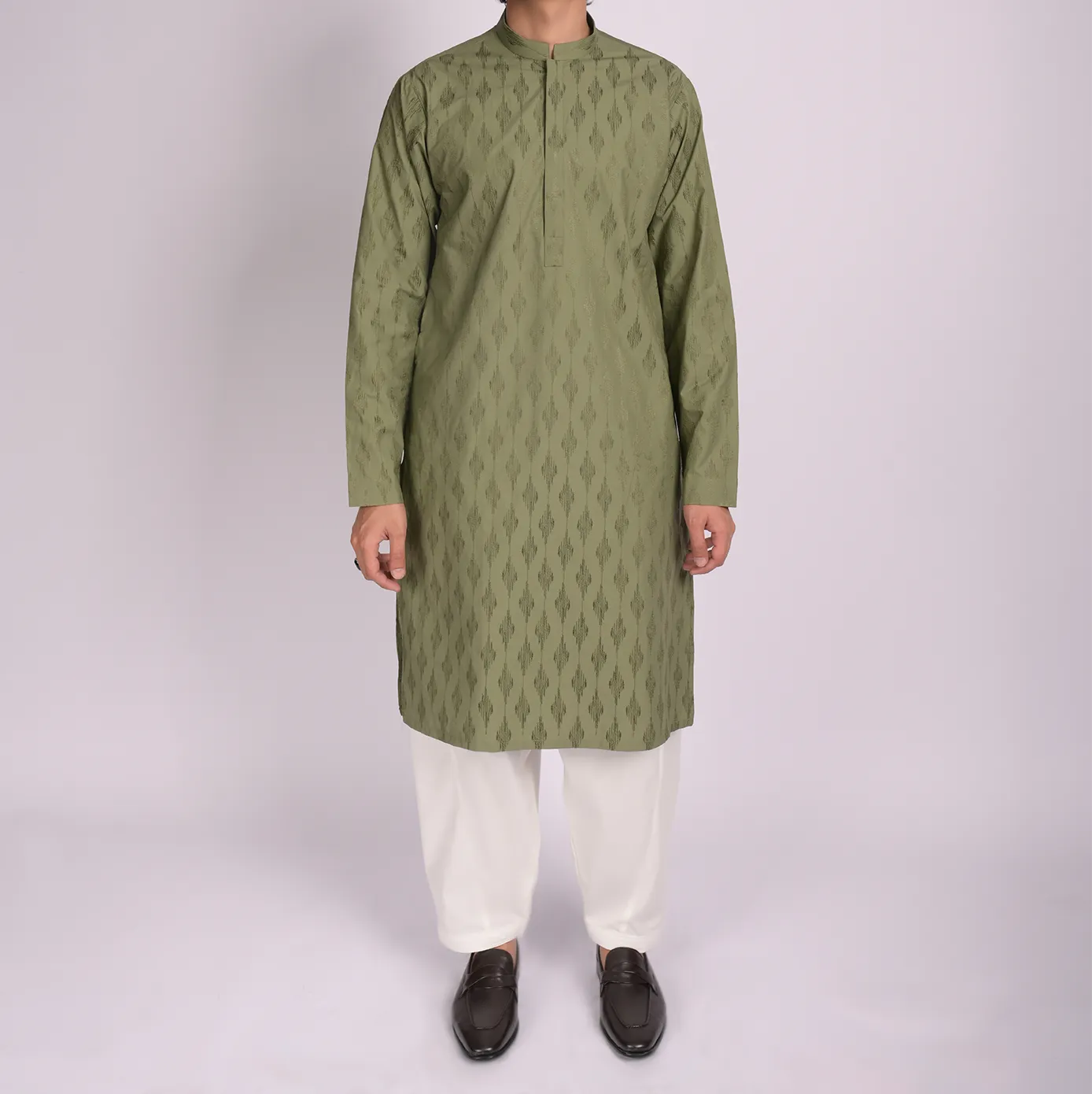 Green Shalwar Qameez