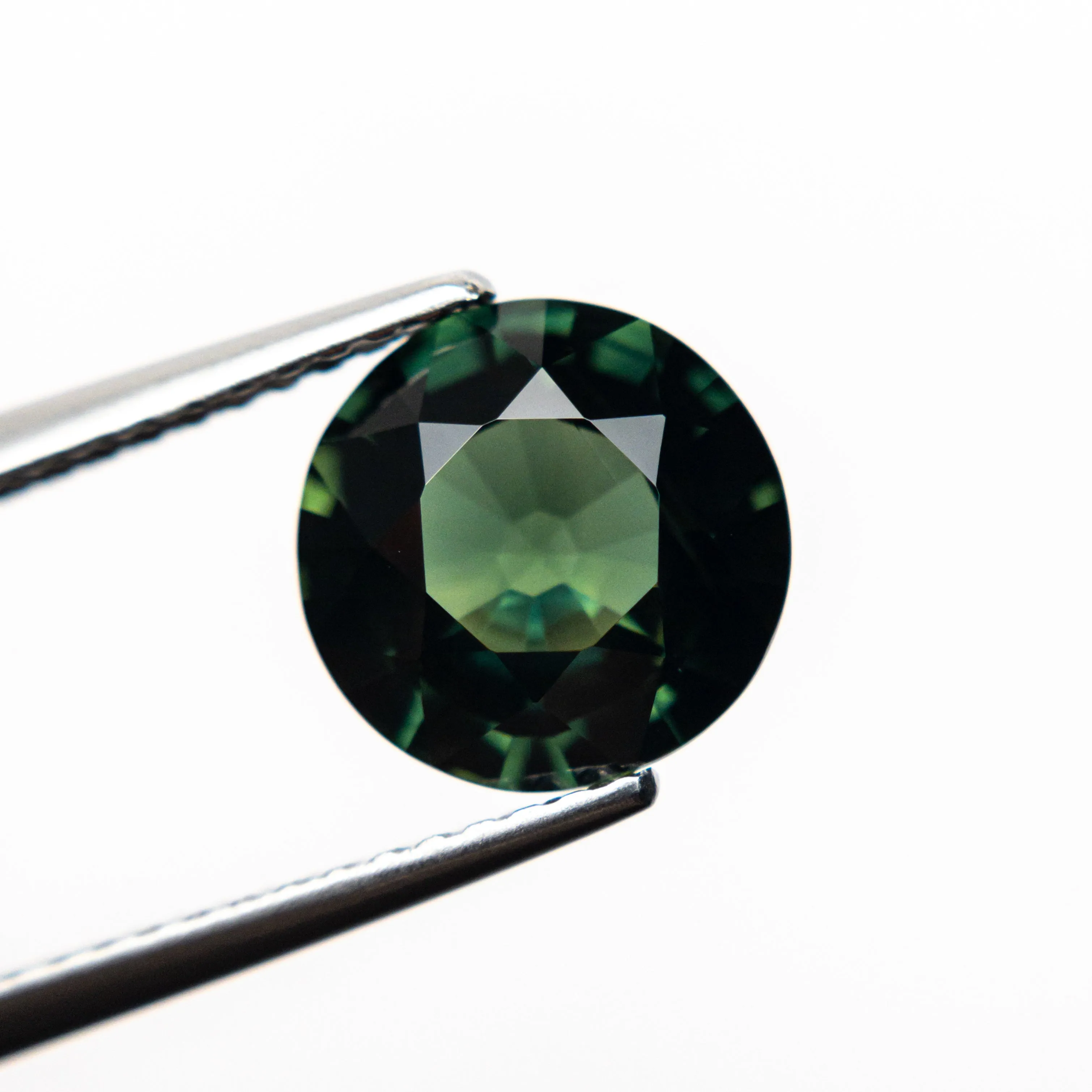 Green/Teal Brilliant Sapphire - 2.53ct Round