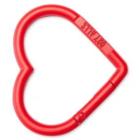 Heart Carabiner - Red