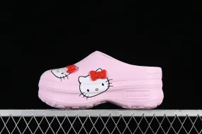 Hello Kitty x Adidas Adifom Stan Smith Platform Mule Pink Cloud White Red IG4446