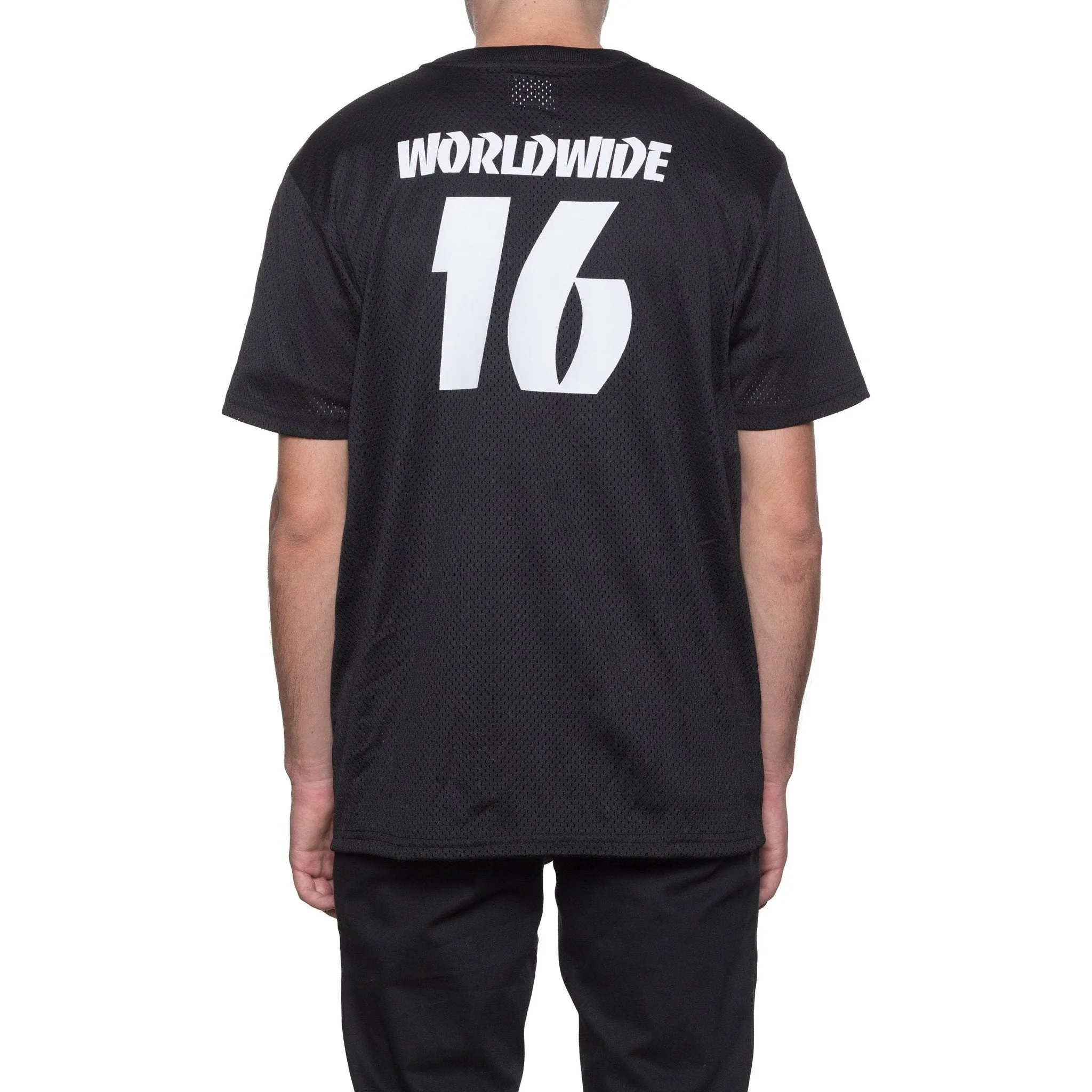 HUF X THRASHER TDS JERSEY BLACK