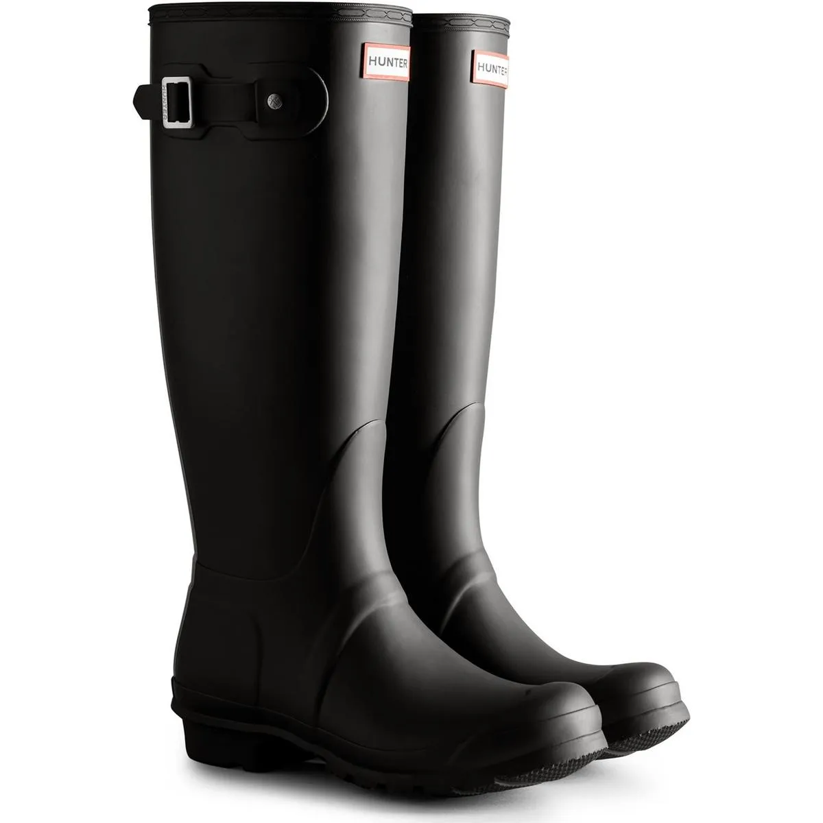 Hunter Womens Original Tall Wellington Black