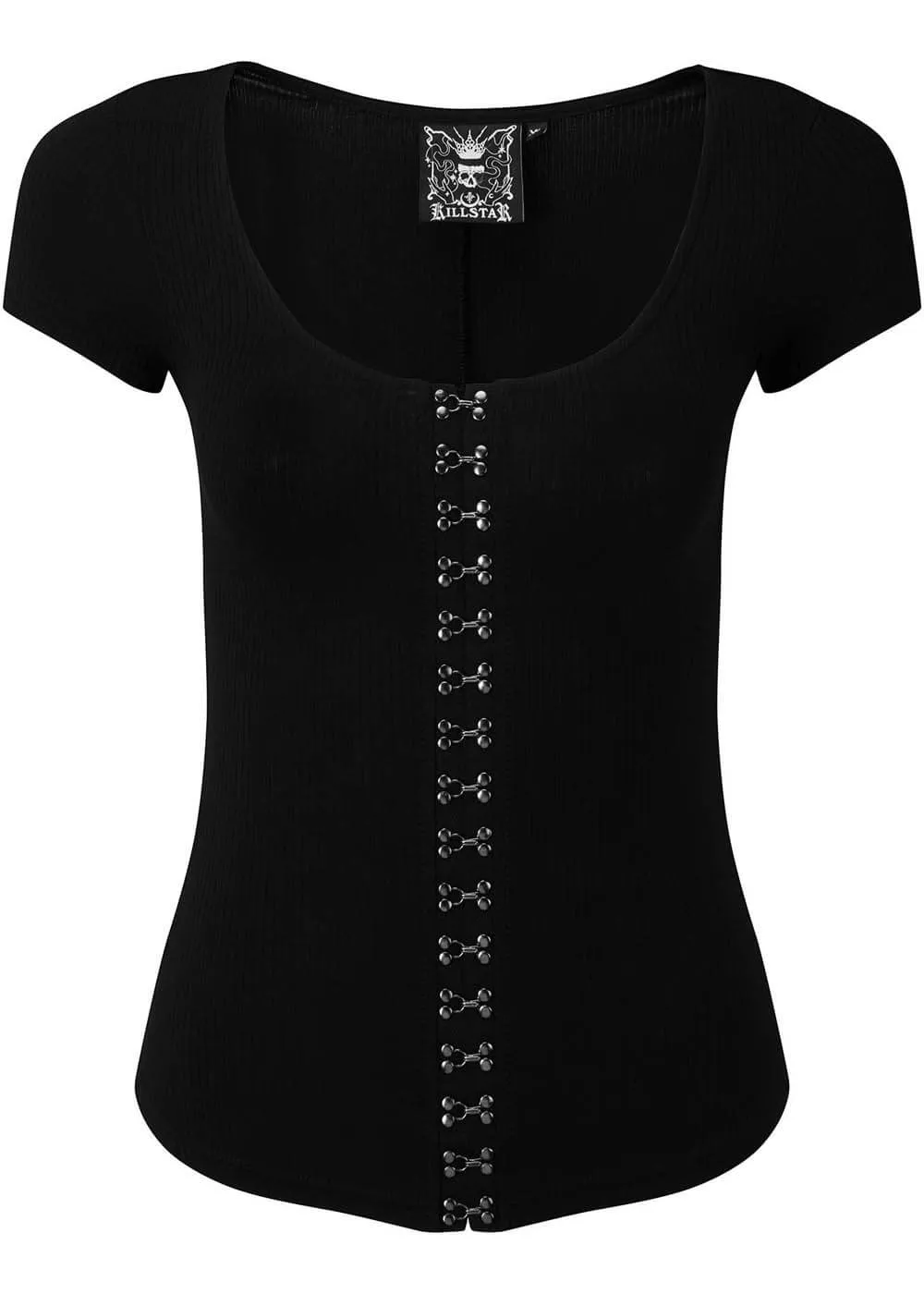 Killstar Eye CU 80's Top Black