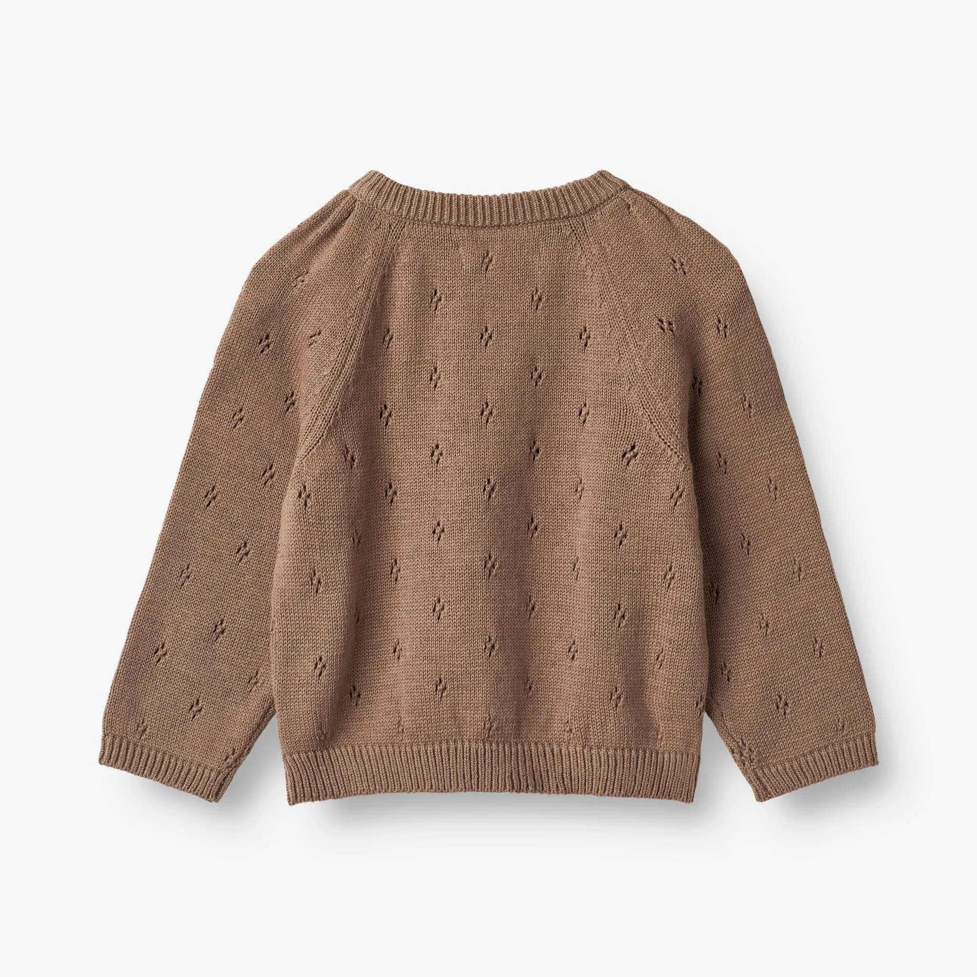 Knit Pullover Mira | Baby - cocoa brown