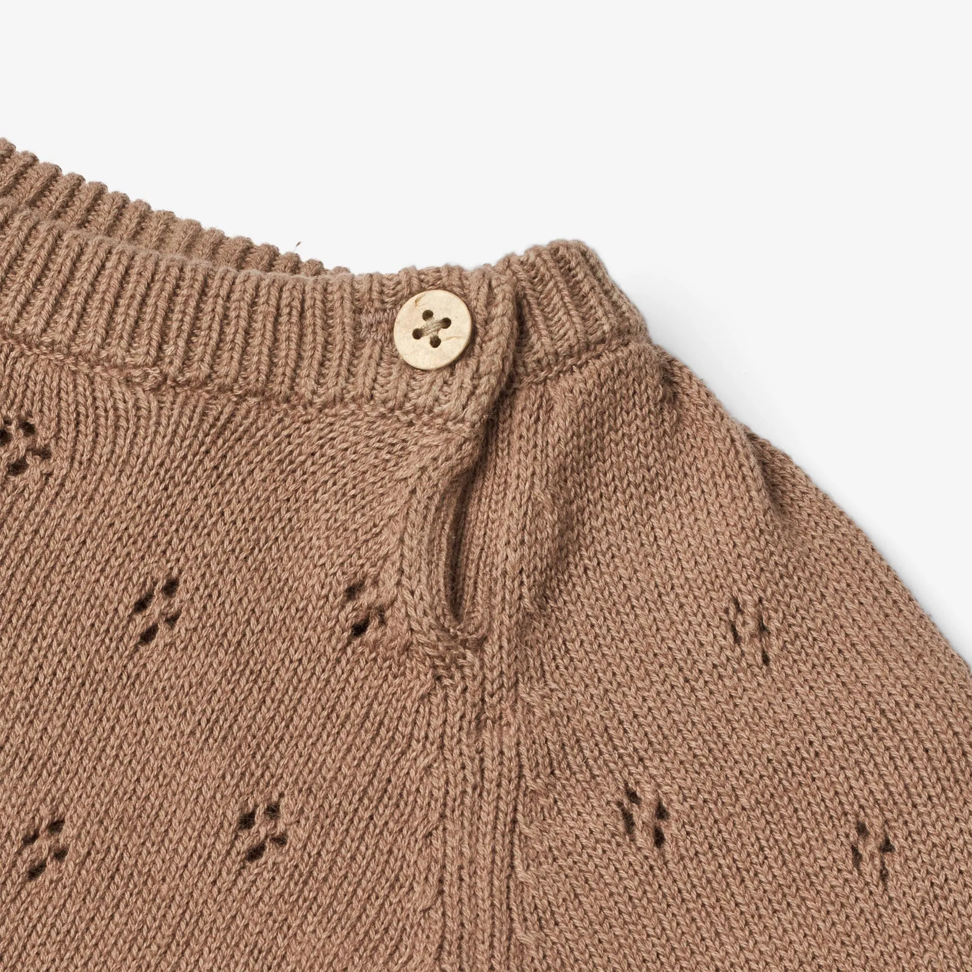 Knit Pullover Mira | Baby - cocoa brown