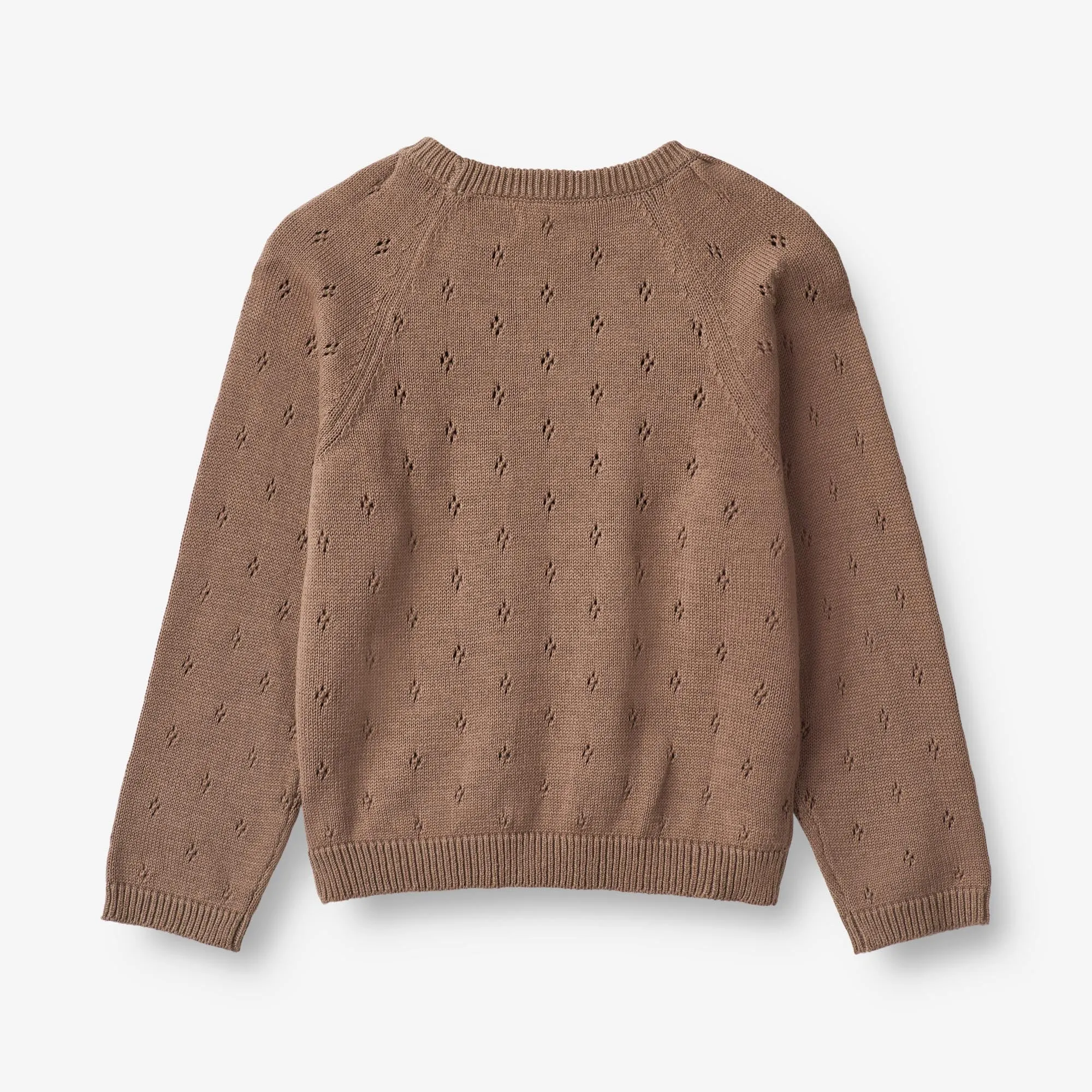 Knit Pullover Mira - cocoa brown