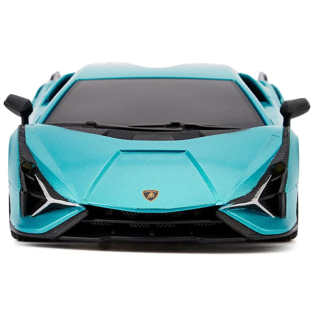 Lamborghini Sian Radio Controlled Car 1:24 Scale Blue