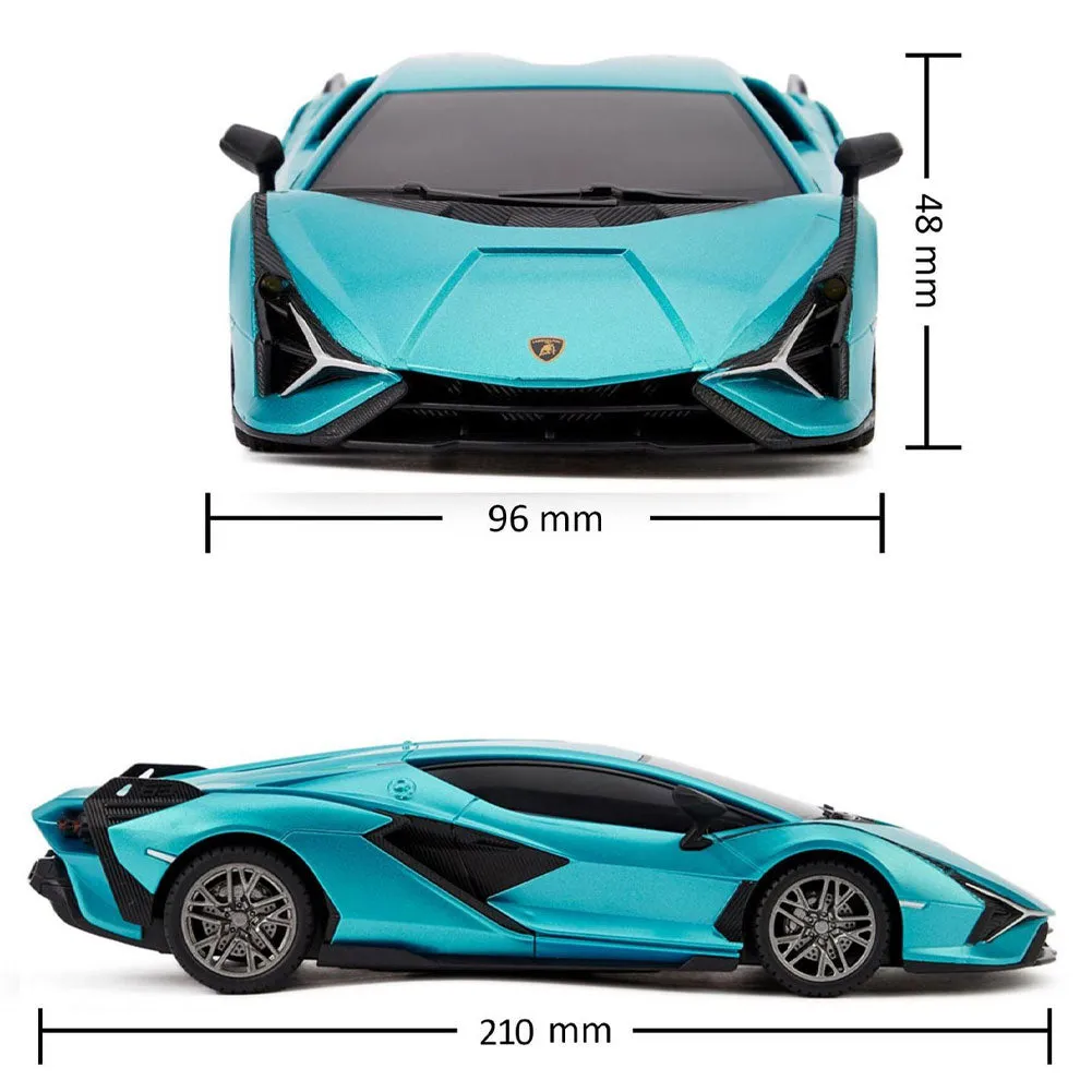 Lamborghini Sian Radio Controlled Car 1:24 Scale Blue