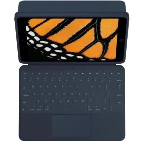 Logitech Rugged Protective Keyboard Case Combo 3 Touch Trackpad for iPad 10.2 7th/8th/9th Gen Blue