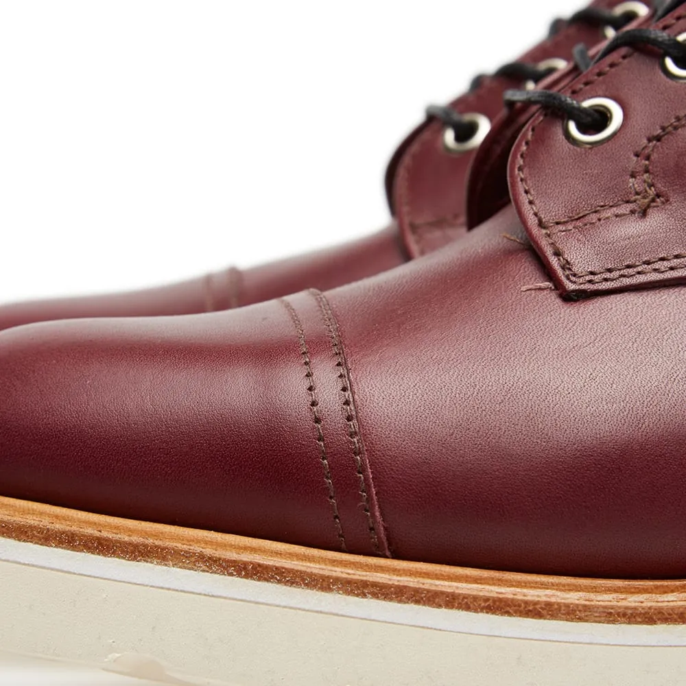 Mark McNairy Cap Derby BootBurgundy