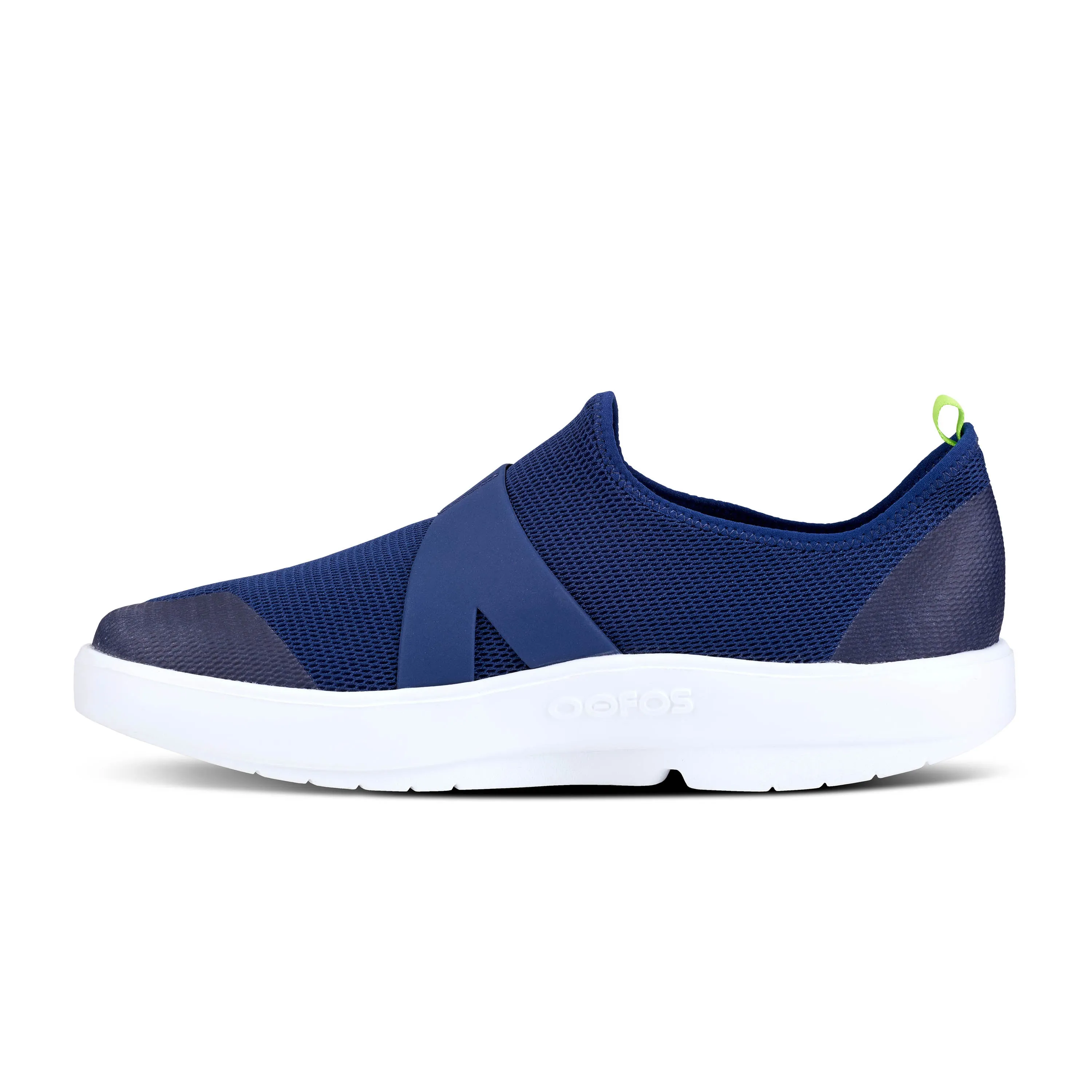  Men's OOMG Low Slip-On in Navy/White  