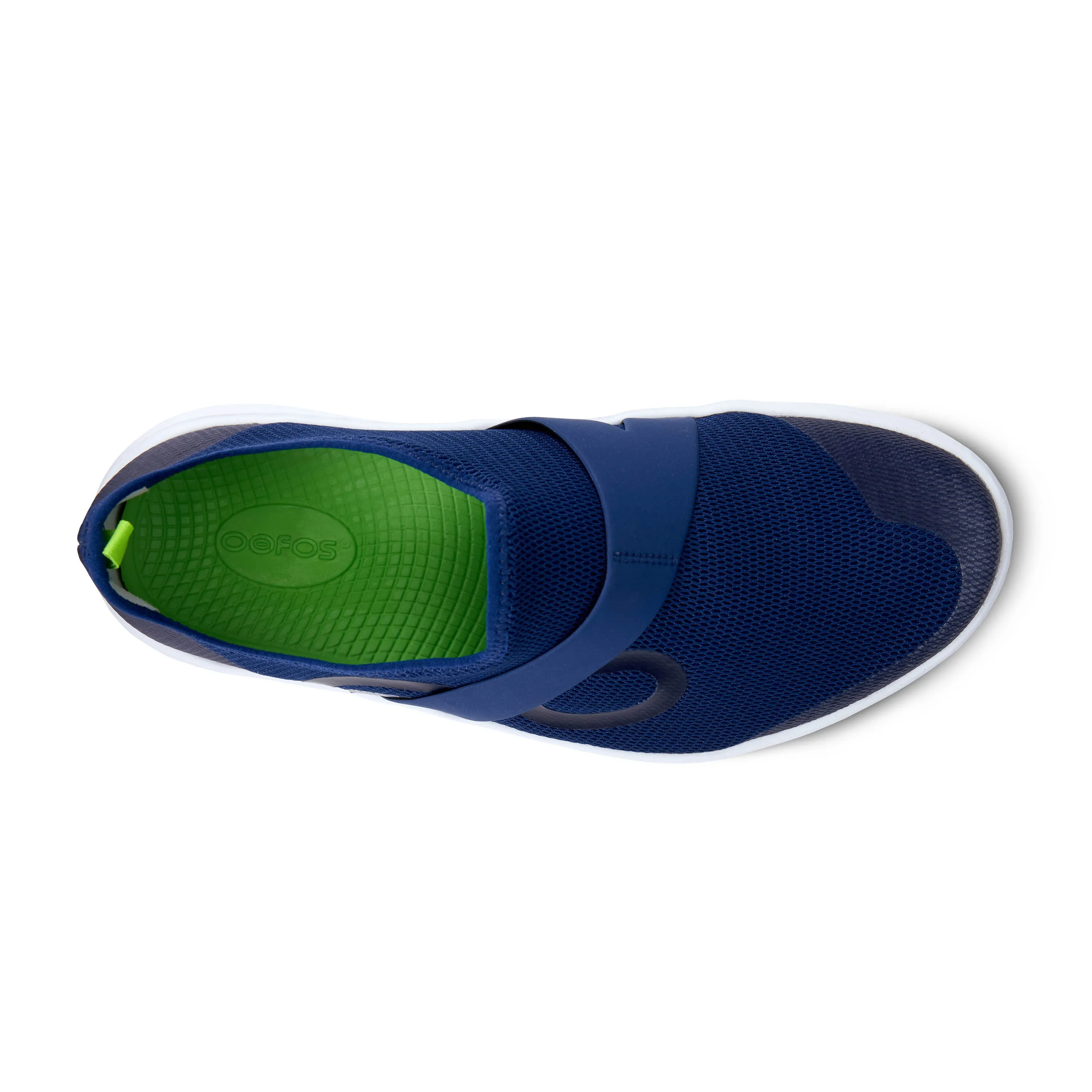  Men's OOMG Low Slip-On in Navy/White  