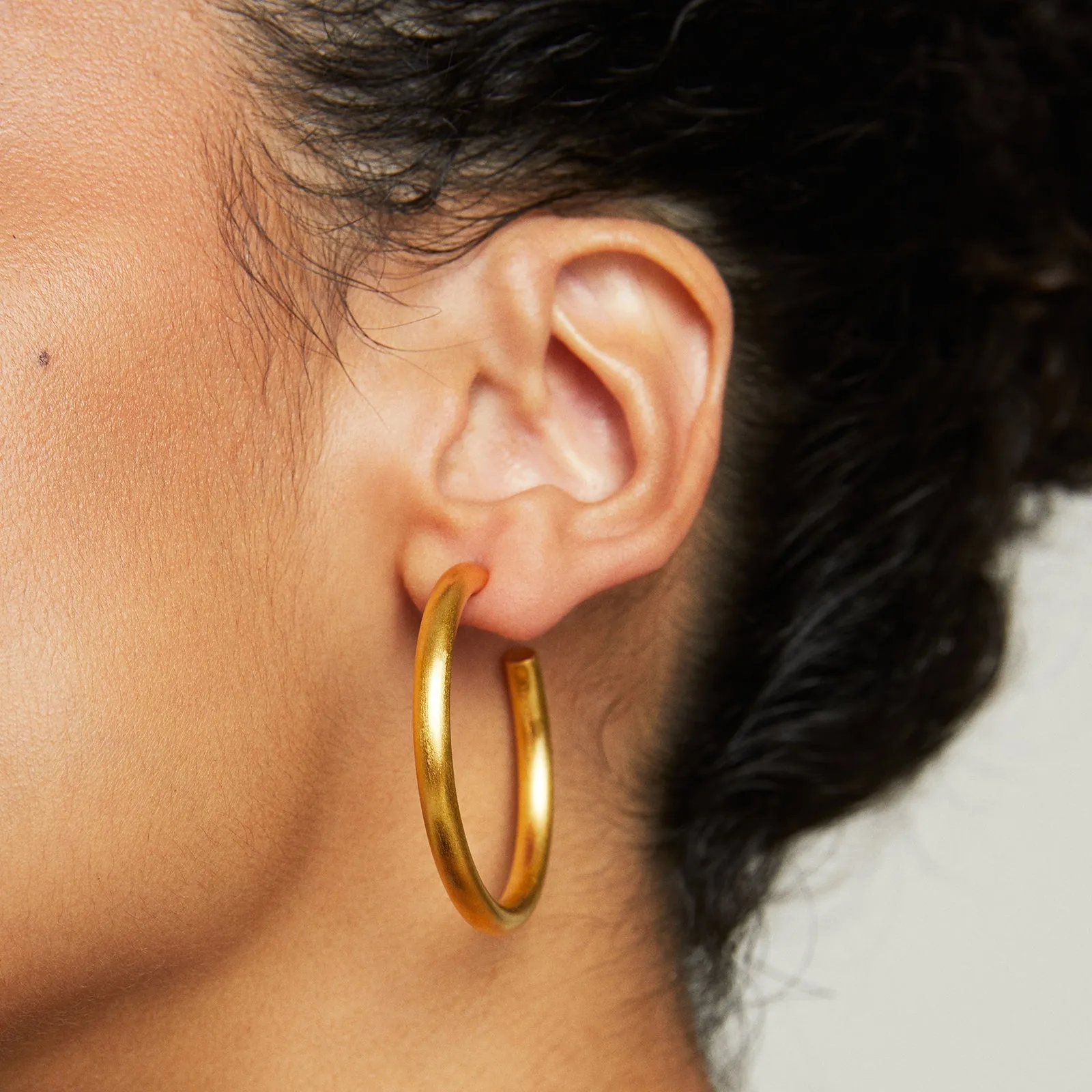 Midi Dune Hoops