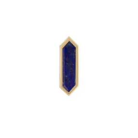 Mini Hexa Lapis Stud