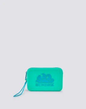 MINI POCHETTE IN GOMMA CON LOGO