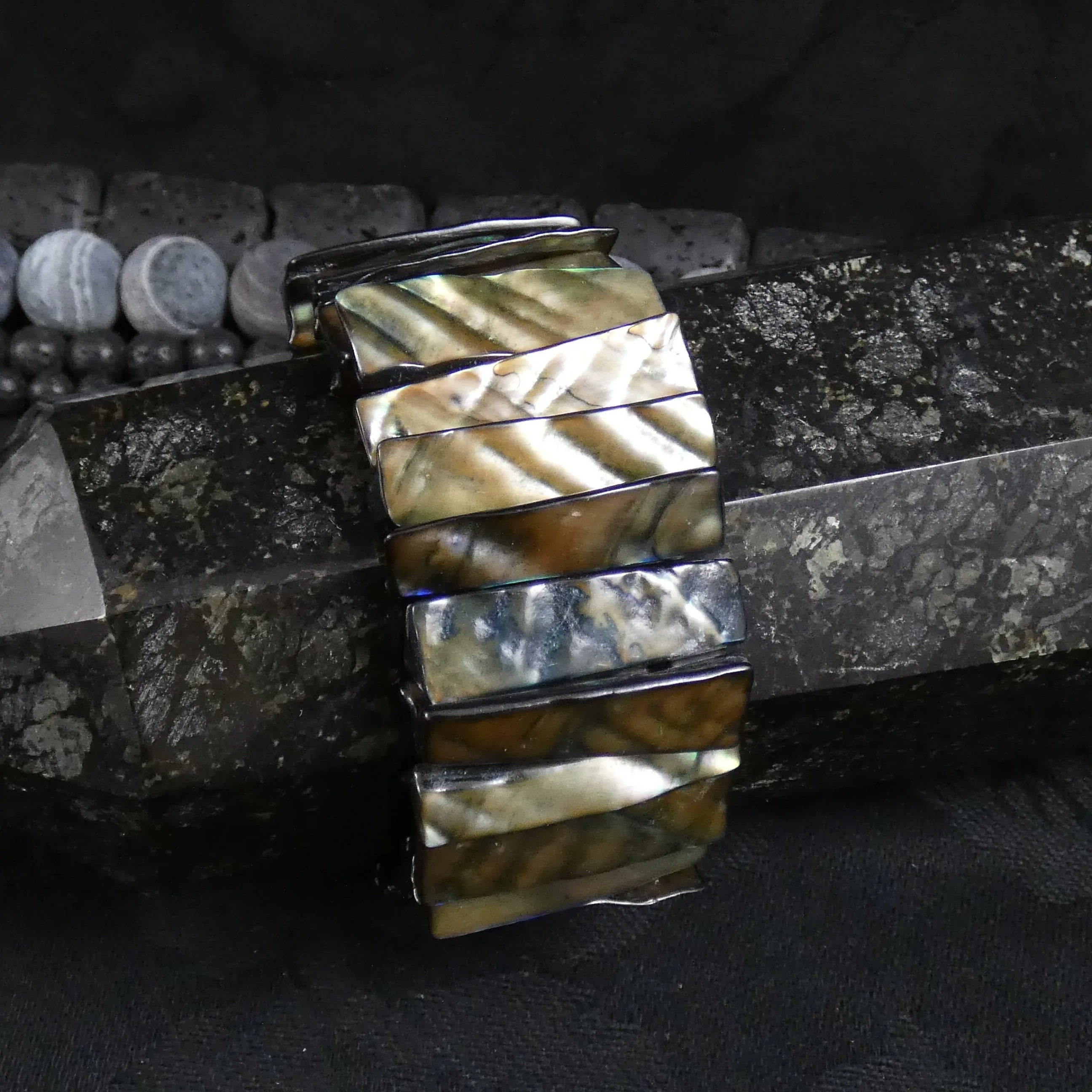 Mother of Pearl Stretch Bracelets