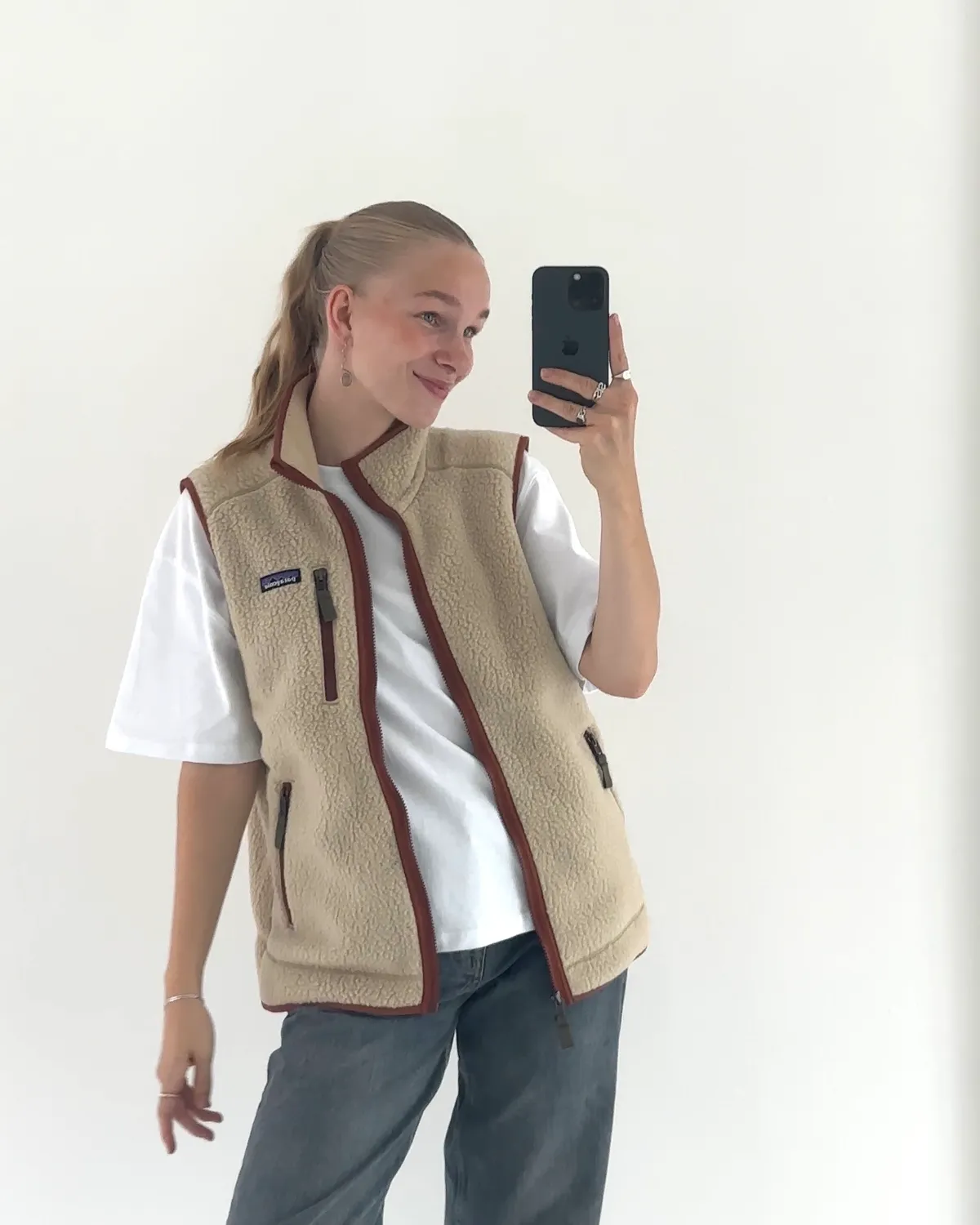 M's Retro Pile Vest - El Cap Khaki/Sisu Brown