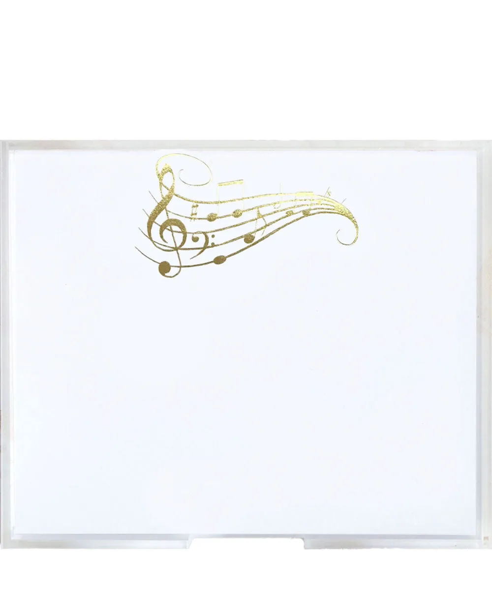 Music Note Luxe Note Pad