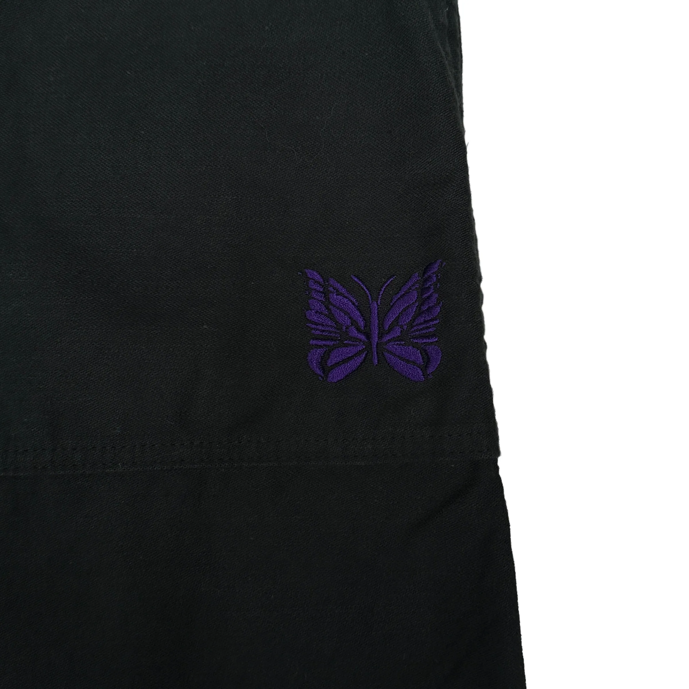 NEEDLES BLACK STRING FATIGUE SKIRT (2)