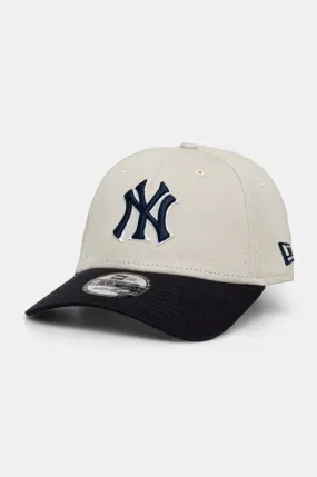 New Era cotton baseball cap NEW YORK YANKEES navy blue color 60565353