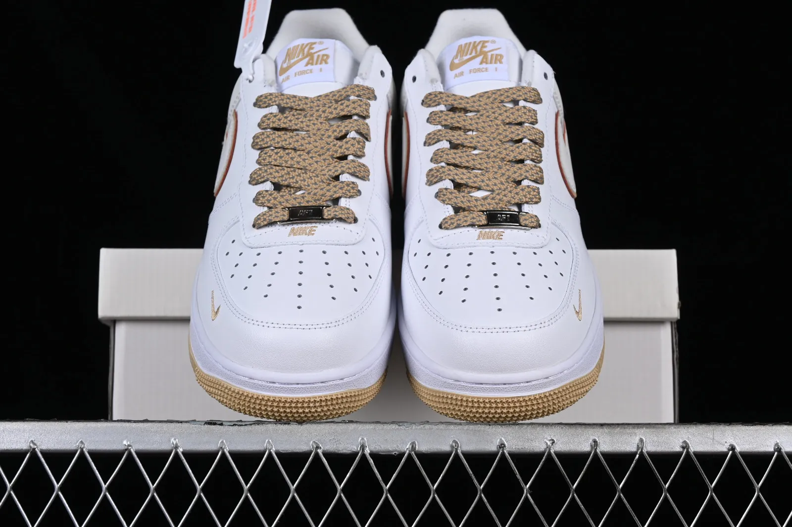 Nike Air Force 1 07 Low White Brown YZ8115-004