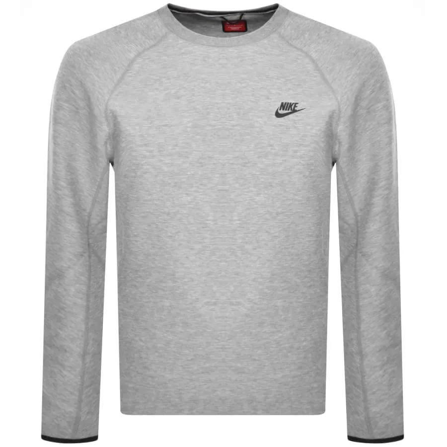 Nike Logo Sweatshirt Grey