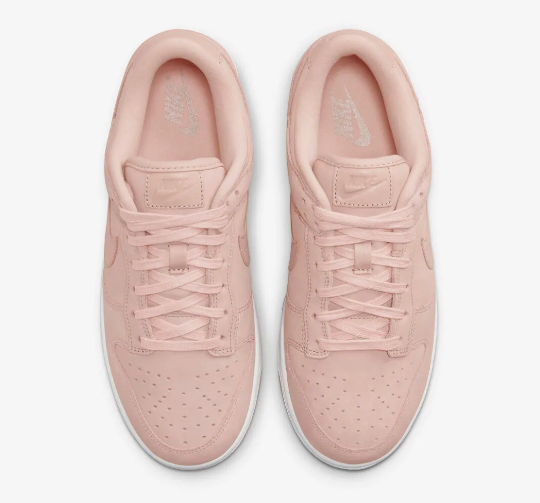 Nike SB Dunk Low Premium Pink Suede White DV7415-600