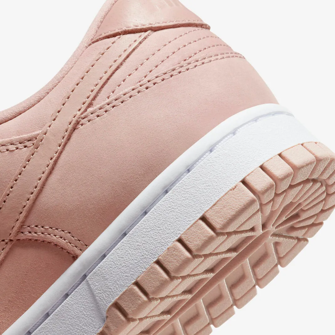 Nike SB Dunk Low Premium Pink Suede White DV7415-600