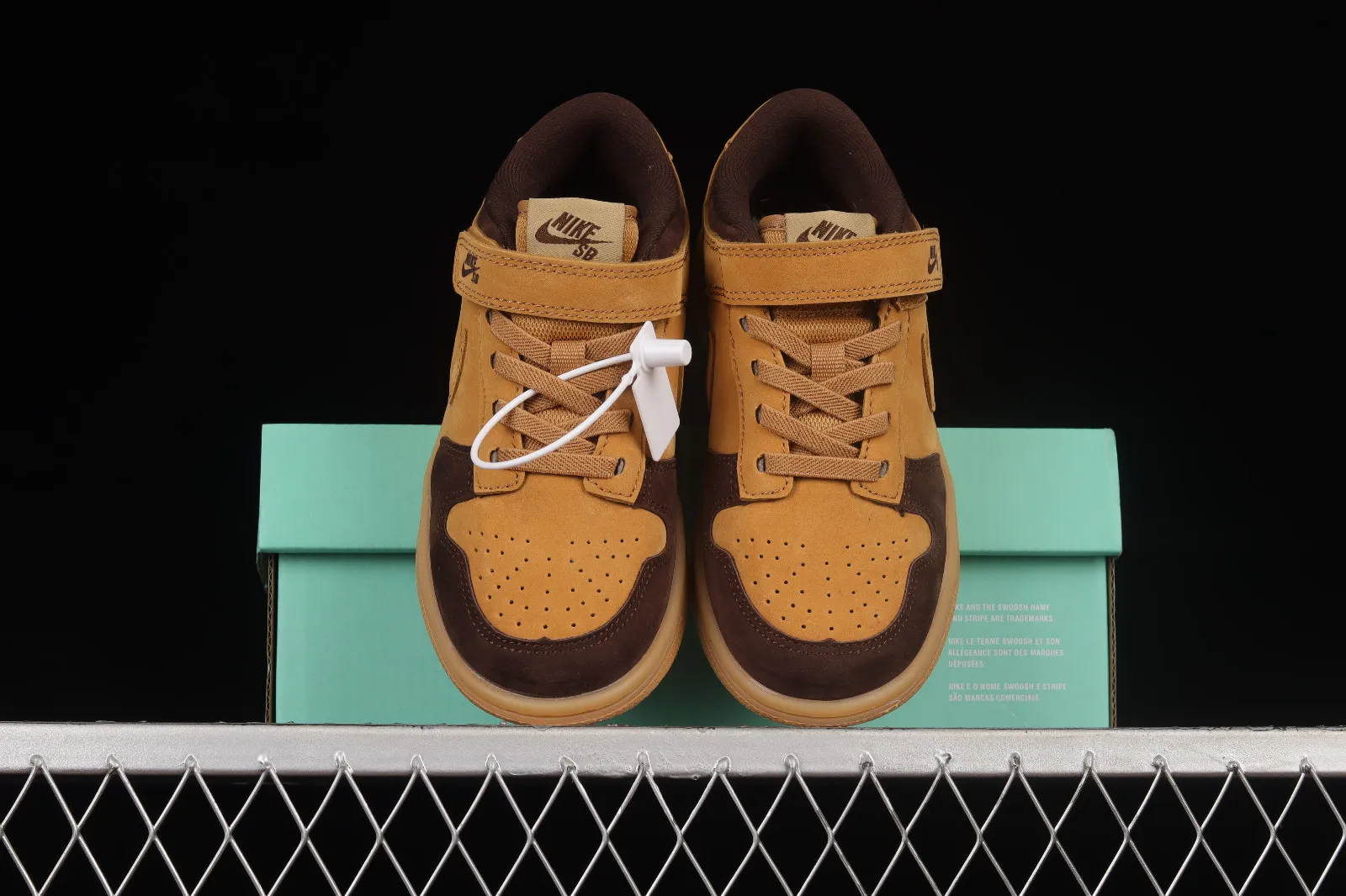 Nike SB Dunk Low Pro Dark Brown Kids Shoes CW1590-200