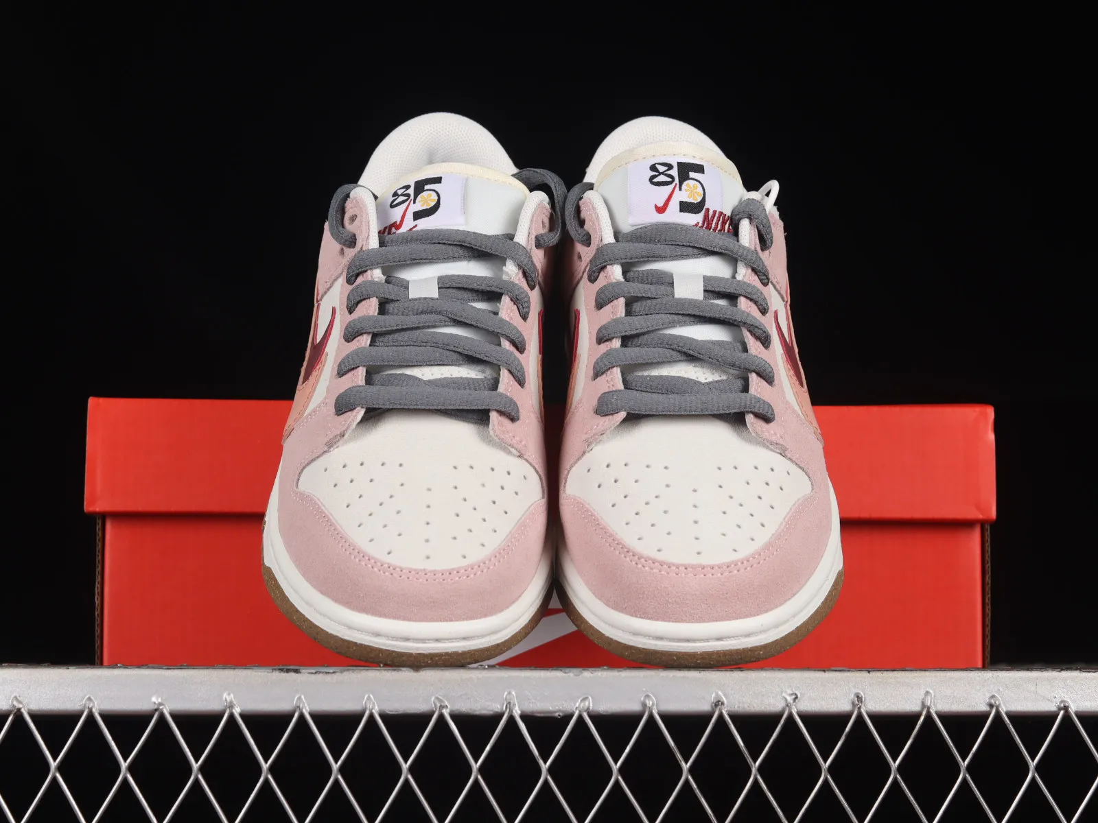 Nike SB Dunk Low SE 85 Coconut Milk Pink Dark Grey DO9457-120