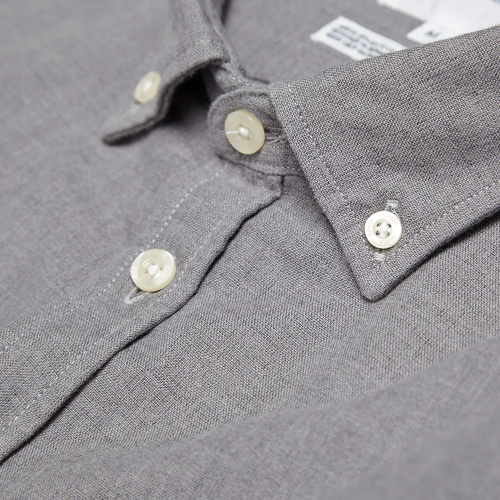 Norse Projects Anton Stripe ShirtGunmetal Grey