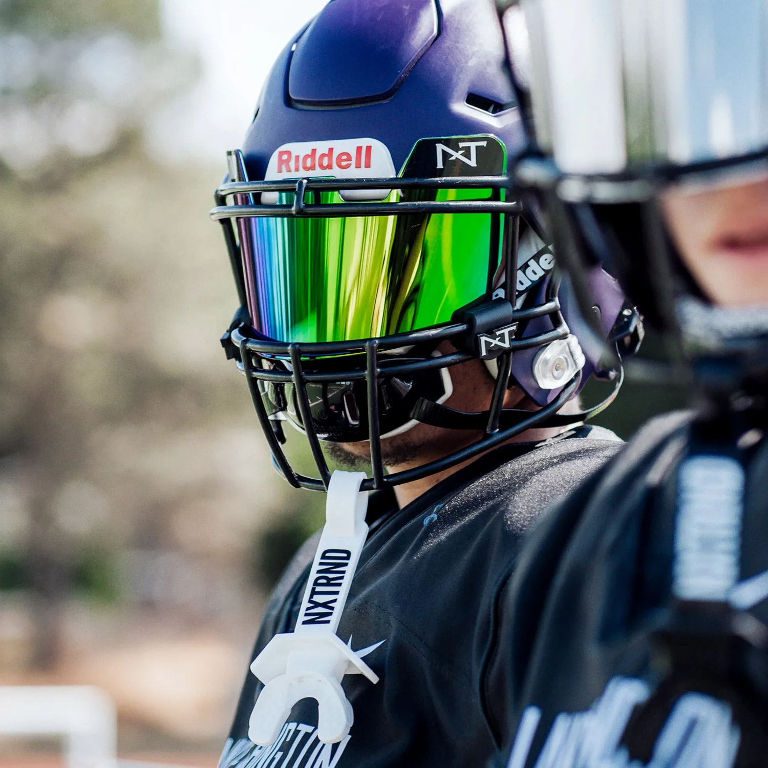 NXTRND VZR1 Football Visor Green