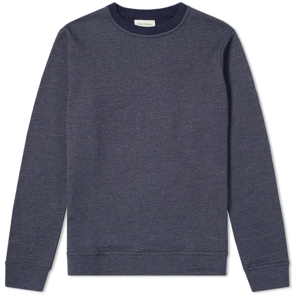 Oliver Spencer Robin Crew SweatKentwell Navy