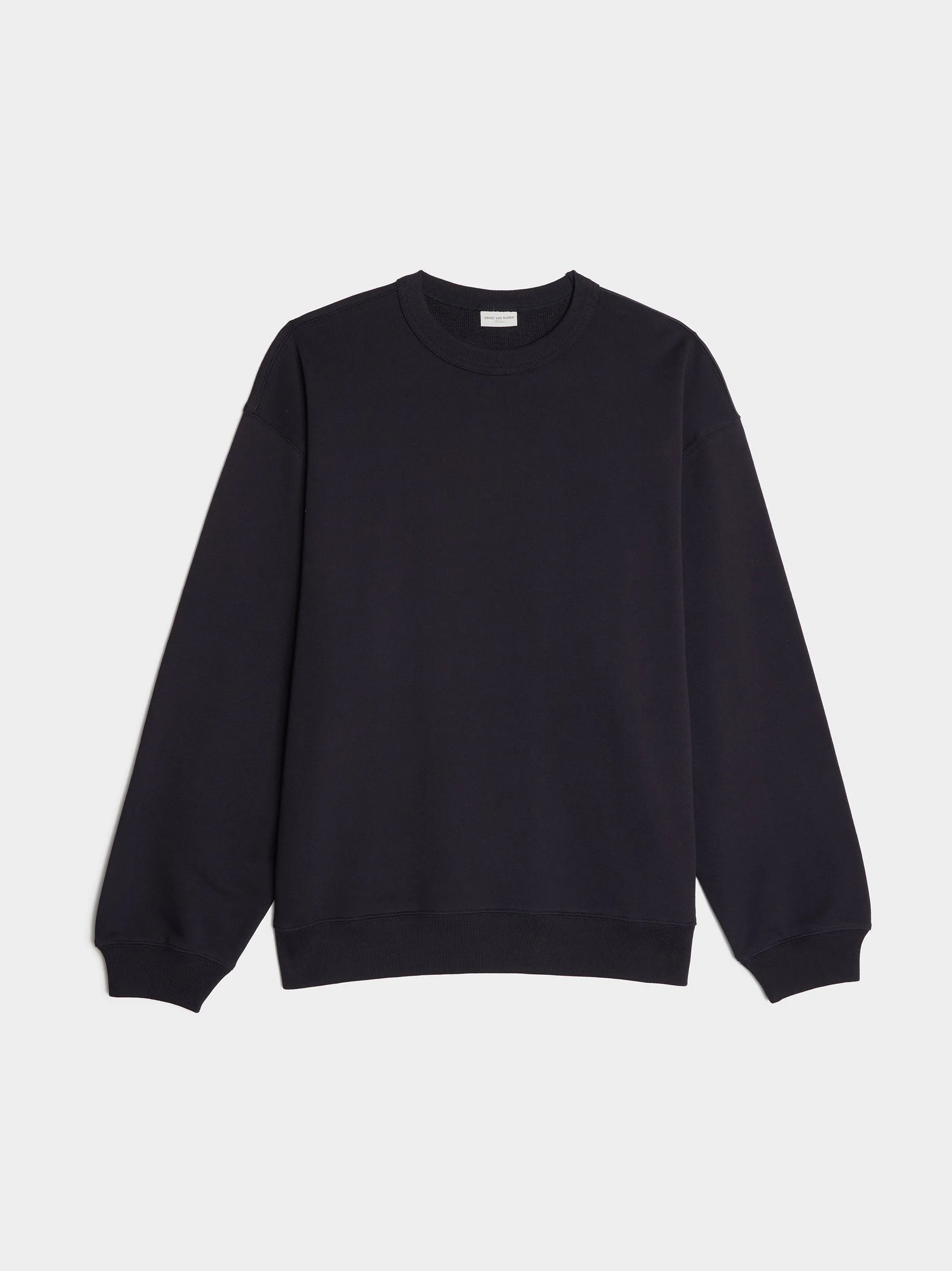 Oversized Basic Sweatshirt, Navy