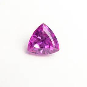 Pink Brilliant Sapphire - 1.42ct Trillion