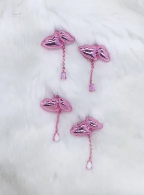 Pink Cloud Earring