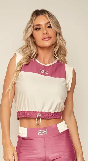 Play Cropped Top - Pink