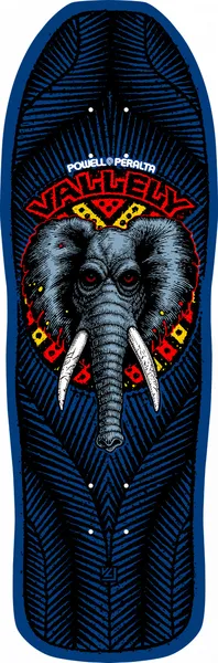 POWELL PERALTA DECK REISSUE VALLELY ELEPHANT BLUE 10 X 30.25