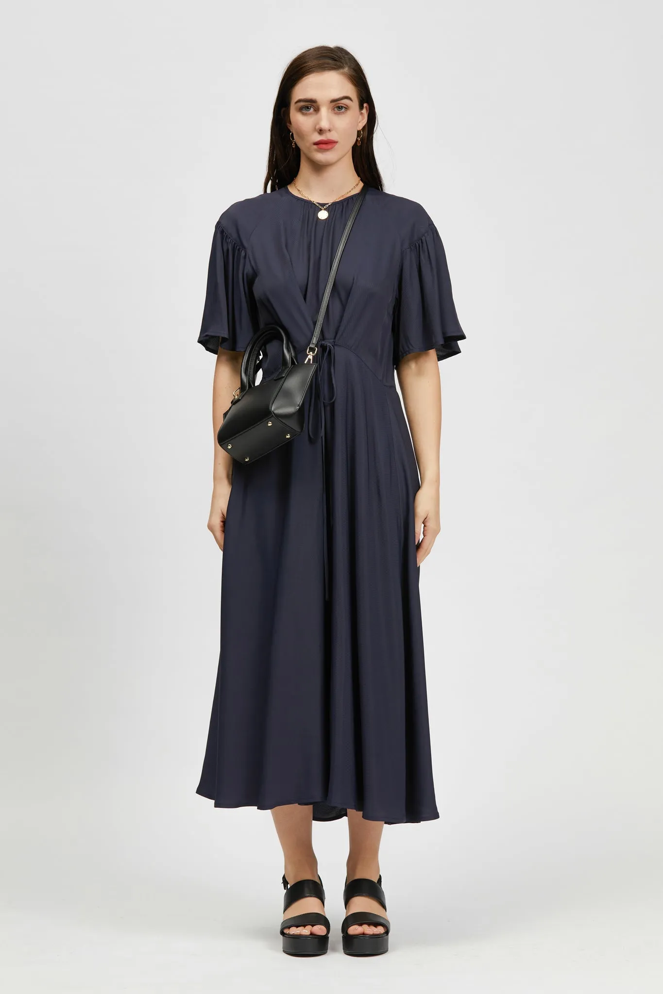 Prazer Dress Navy