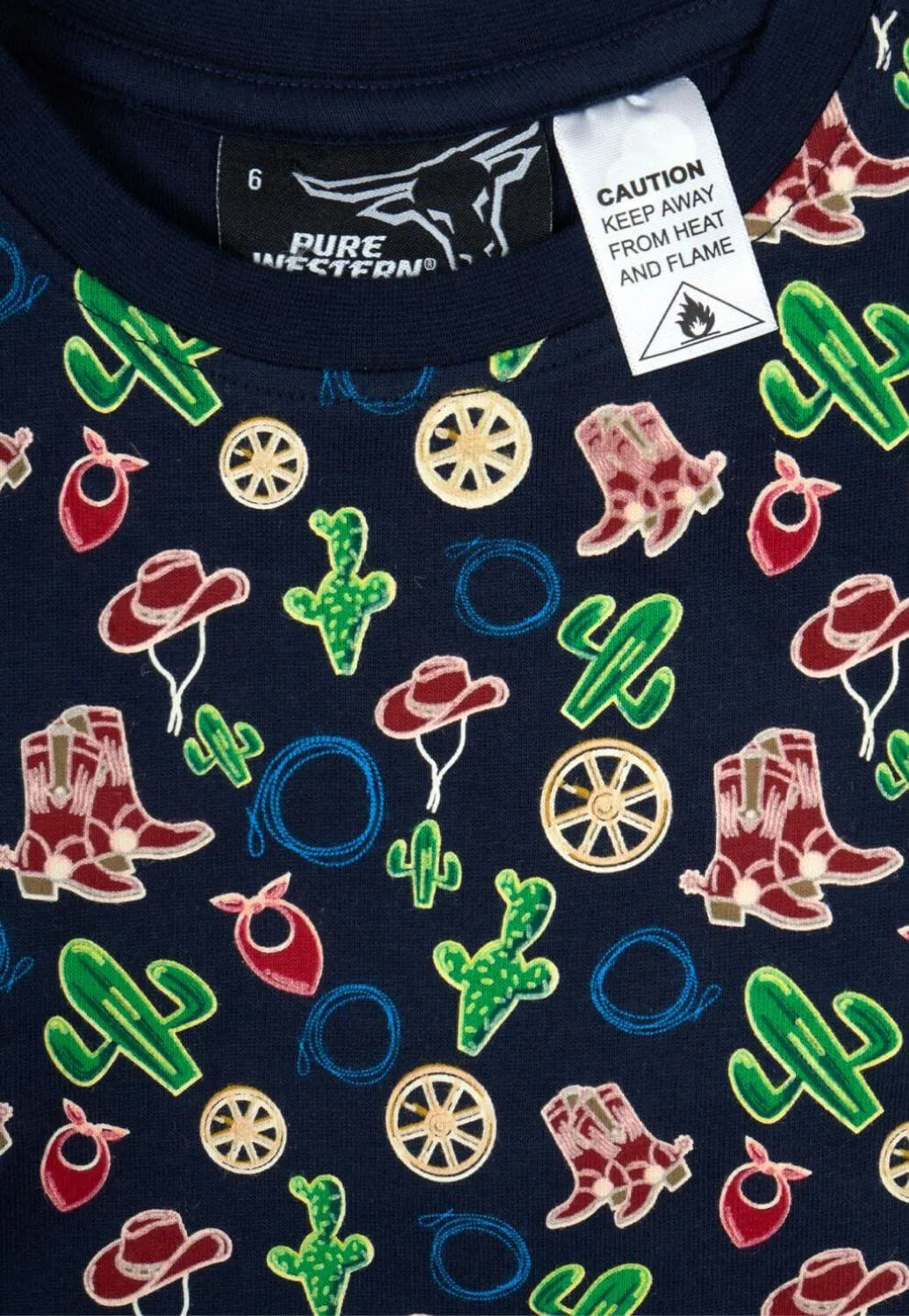 Pure Western Boys Wild West Pyjamas