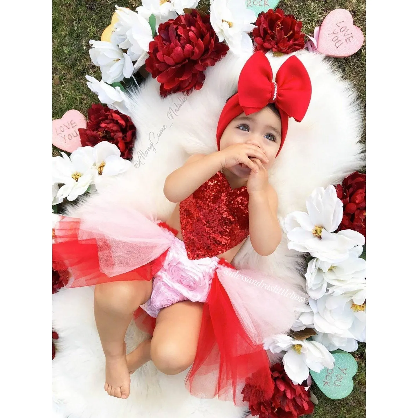 Queen of Hearts tutu Romper