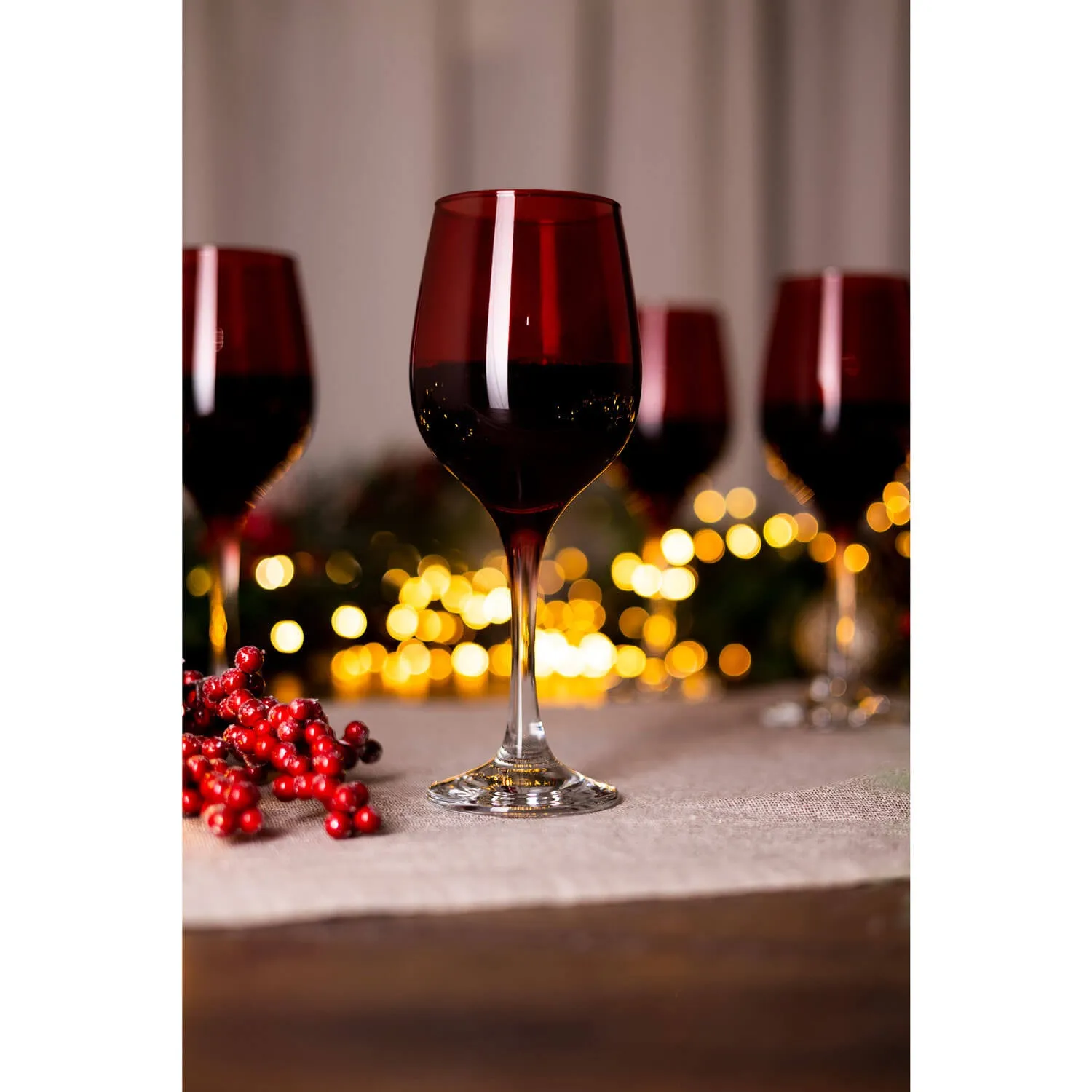 Red Wine Glass Set of 4