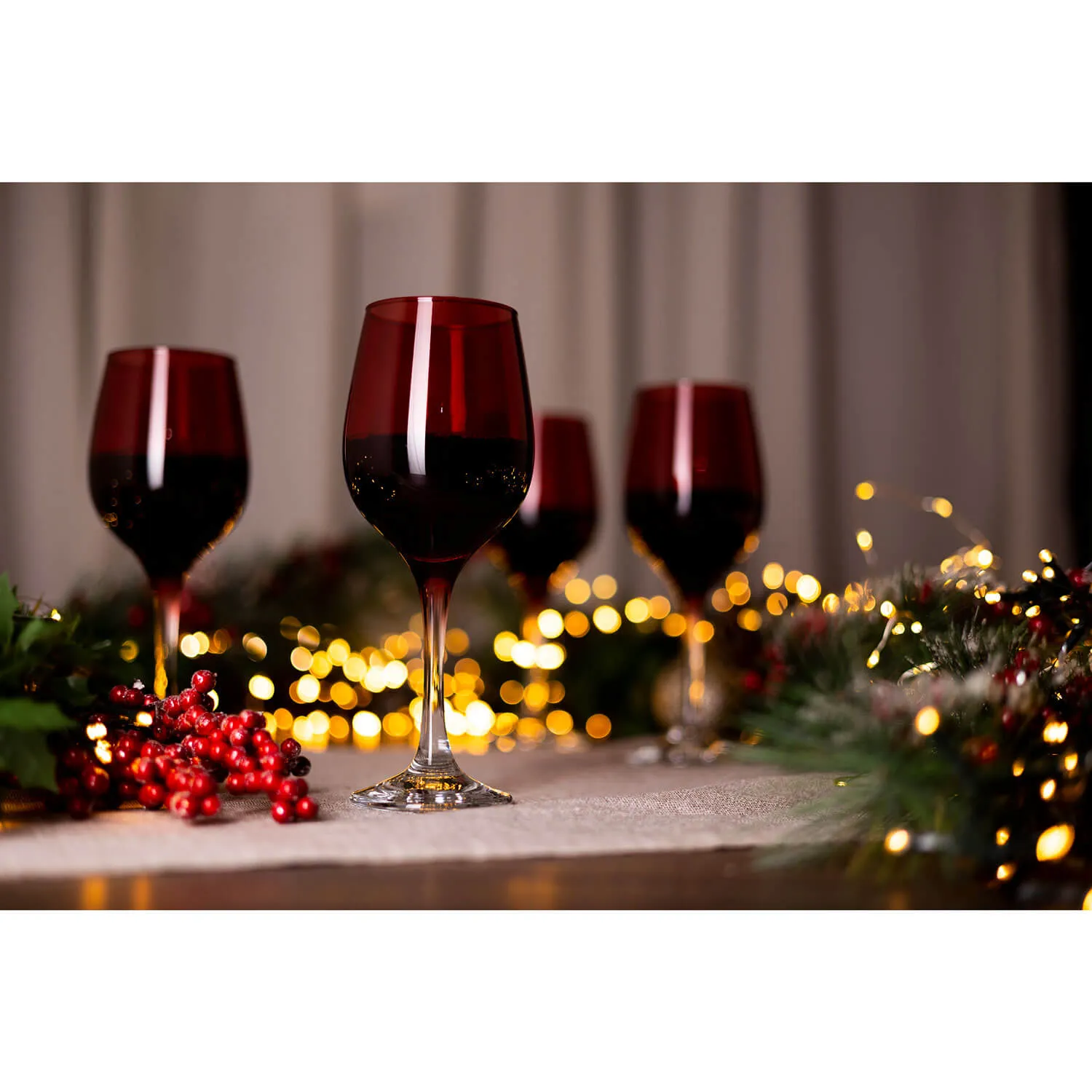 Red Wine Glass Set of 4