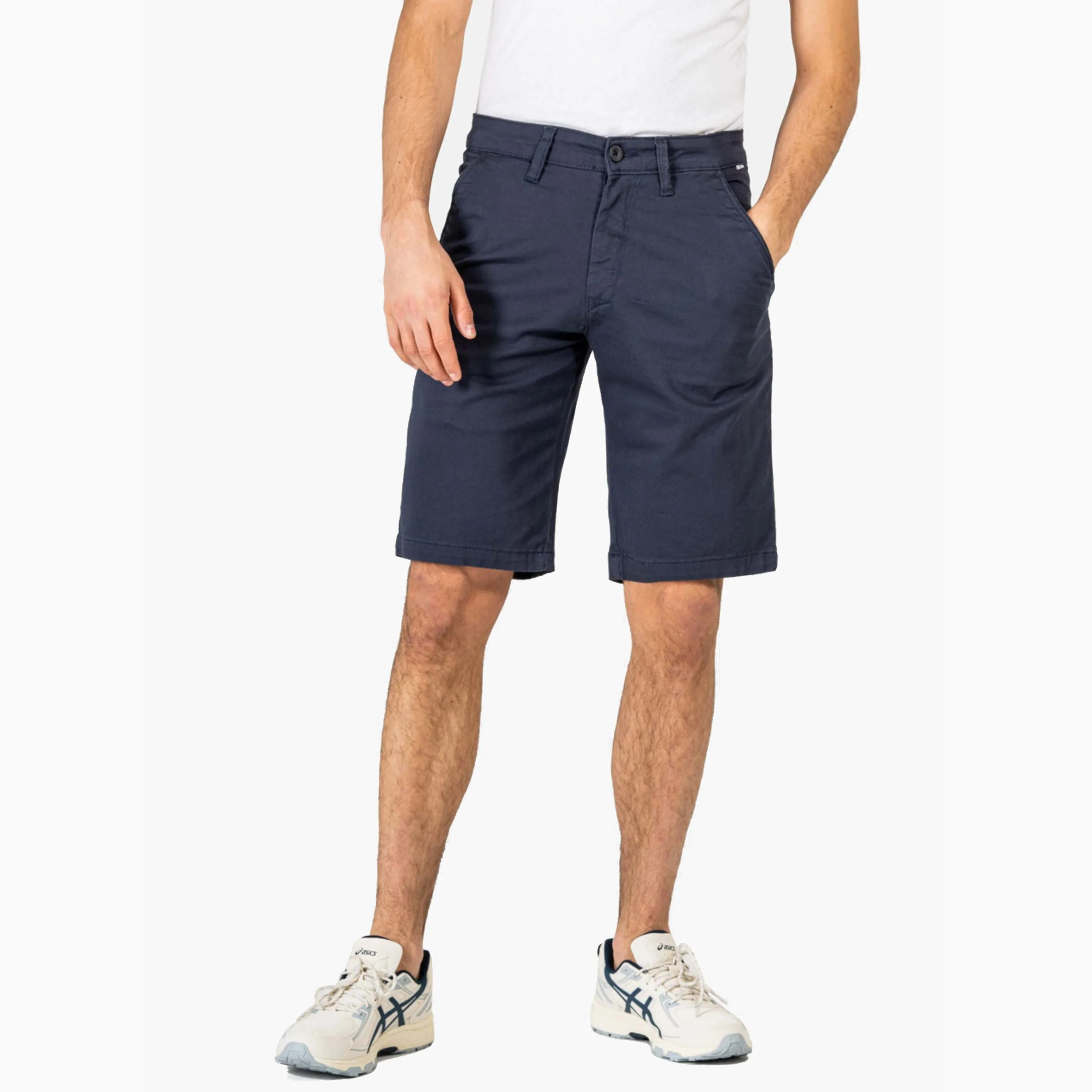 REELL FLEX GRIP CHINO SHORT NAVY