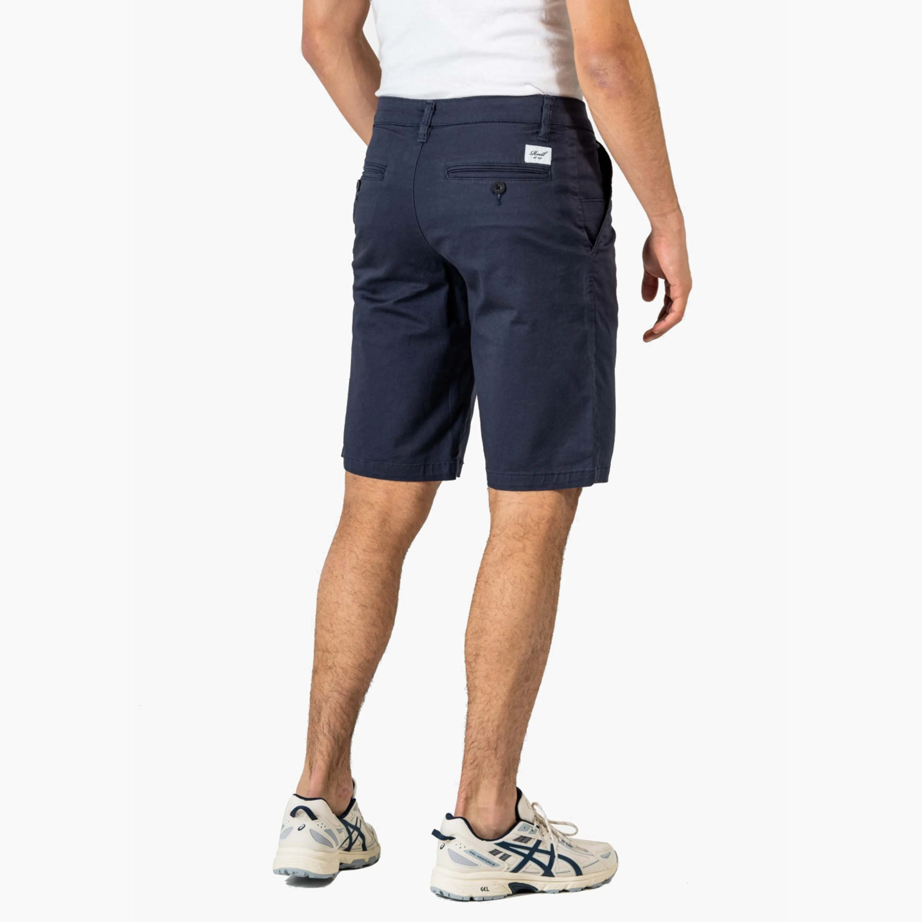 REELL FLEX GRIP CHINO SHORT NAVY