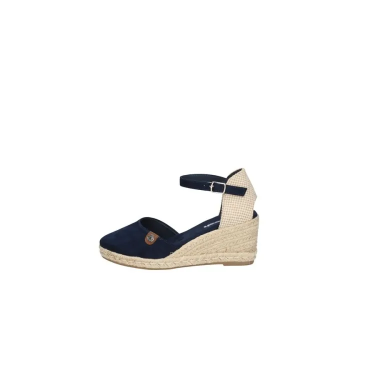 Refresh 171882 Scarpe Donna Campesine Zeppa Media Navy