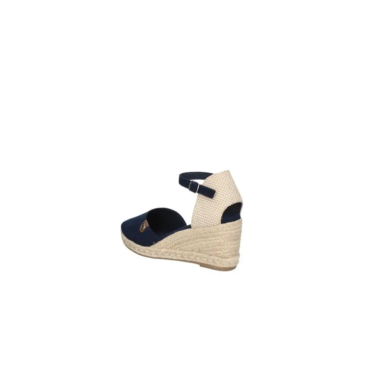 Refresh 171882 Scarpe Donna Campesine Zeppa Media Navy